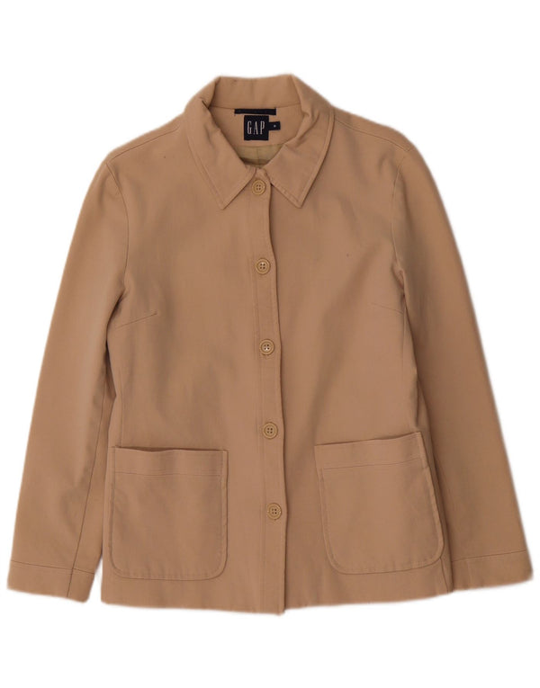 Gap Chaqueta tipo blazer de 5 botones para mujer UK 8 Small Algodón beige