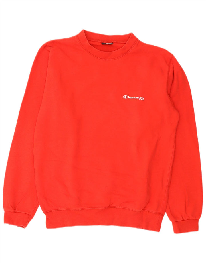 Champion Sudadera Jumper Medium Rojo Algodón Hombre
