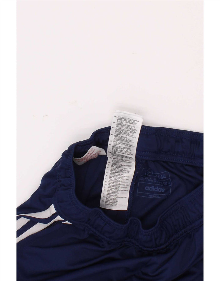 Adidas Pantalón Corto Deportivo Niño 13-14 Años Azul Poliéster