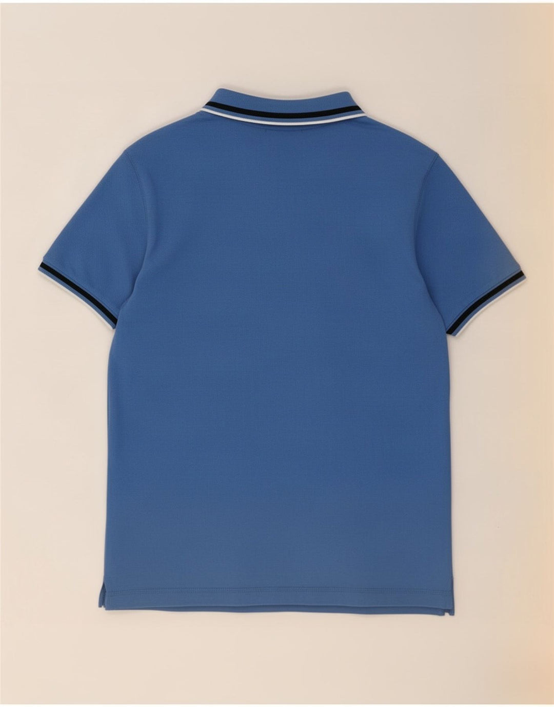 Polo Dkny Hombre Algodón Rayas Azul Medio
