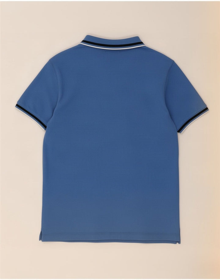 Polo Dkny Hombre Algodón Rayas Azul Medio