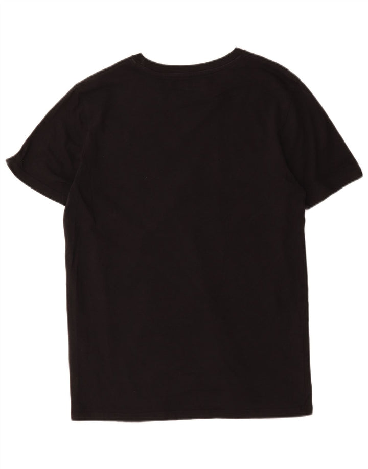 Jack & Jones - Camiseta para hombre, talla grande, color negro, algodón