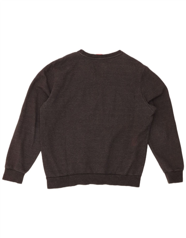 PUMA Sudadera Jumper de algodón gris medio para hombre