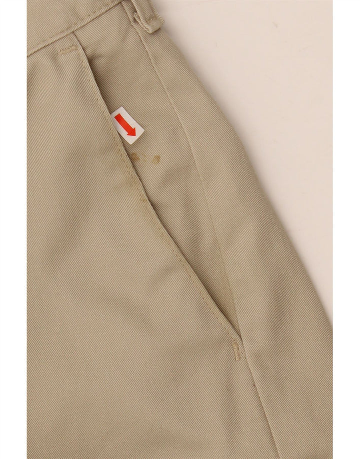 LEE Pantalón chino recto para hombre W38 L30 Algodón beige