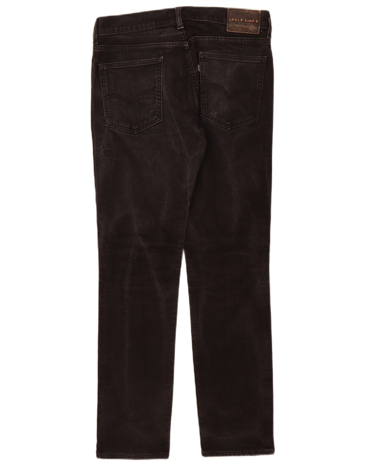 Vaqueros Levi's Line 8 Slim para mujer W30 L32 Algodón negro