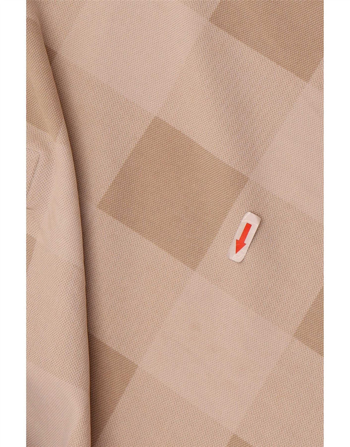 Polo Fred Perry Hombre Pequeño Algodón Geométrico Beige