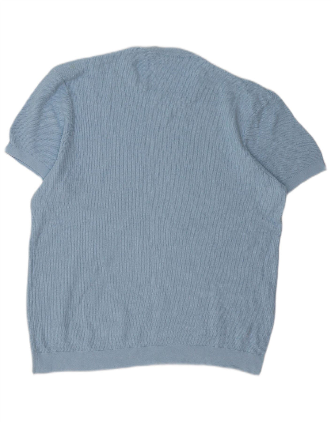 ZARA Hombre Camiseta Top Grande Azul