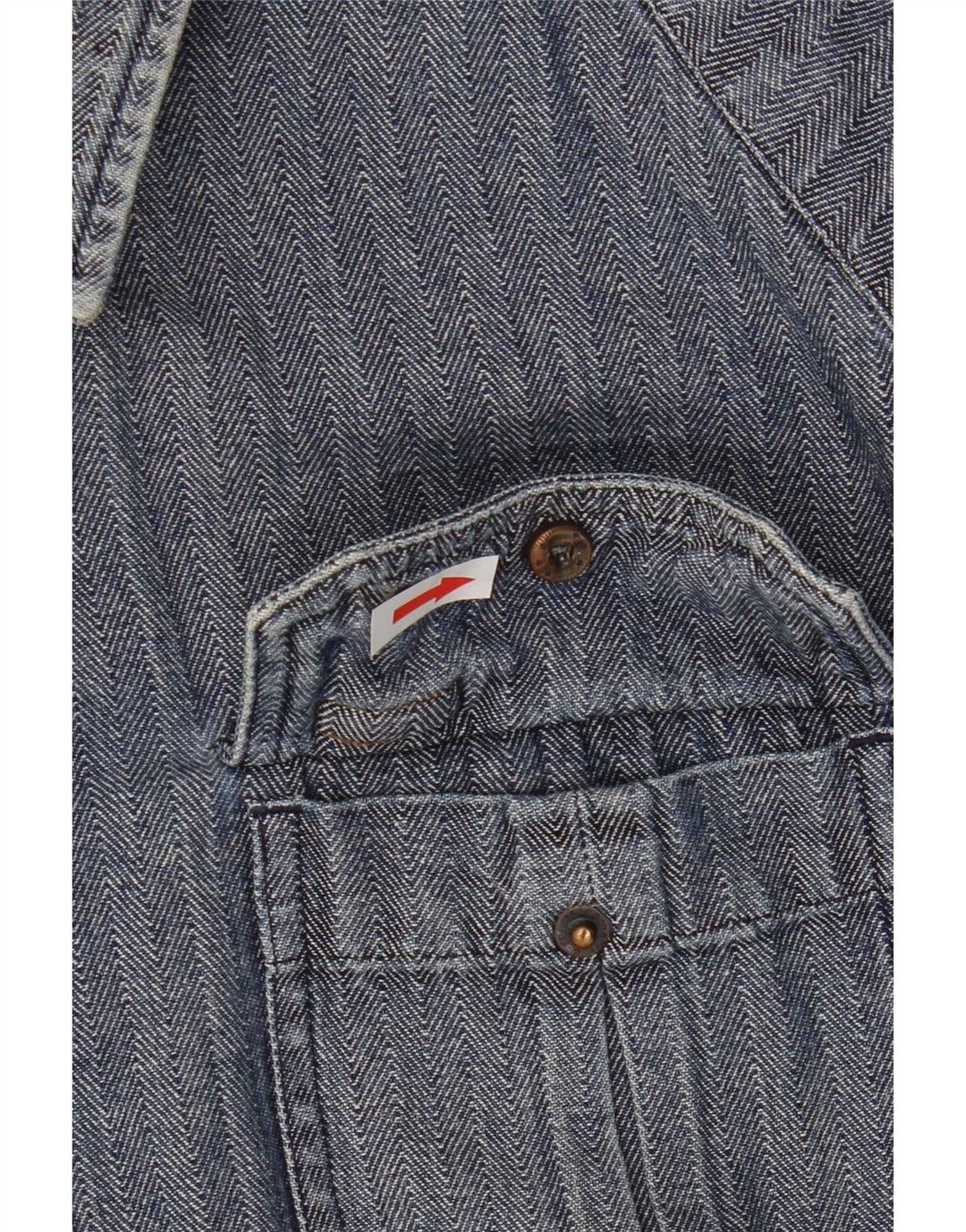 Carhartt Hombre Camisa Slim Fit De Algodón En Espiga Azul Grande