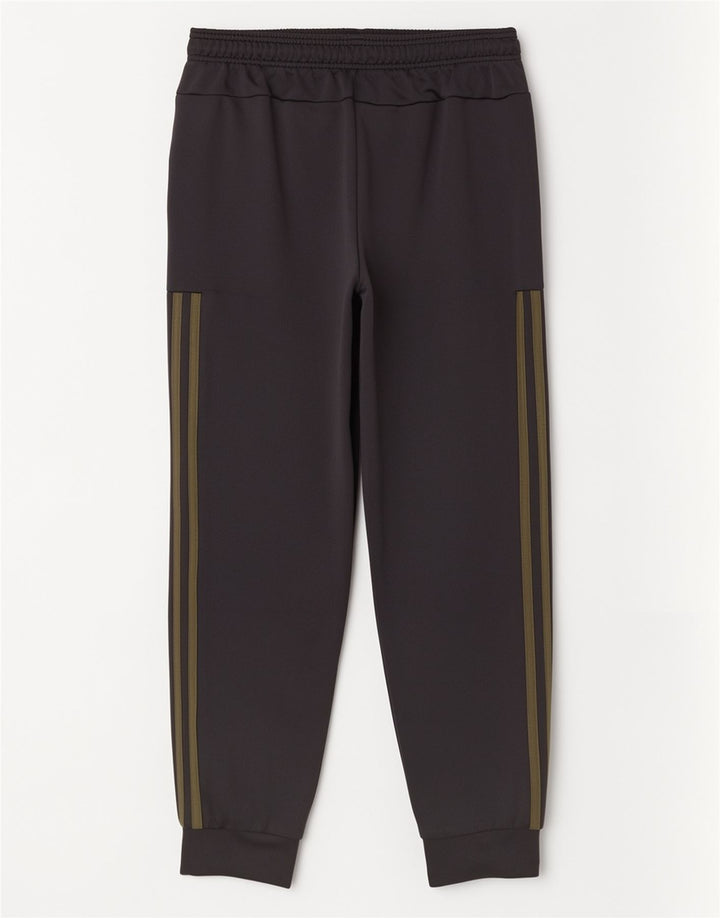 Adidas Hombre Pantalones De Chándal Joggers Gris Medio Poliéster Deportes
