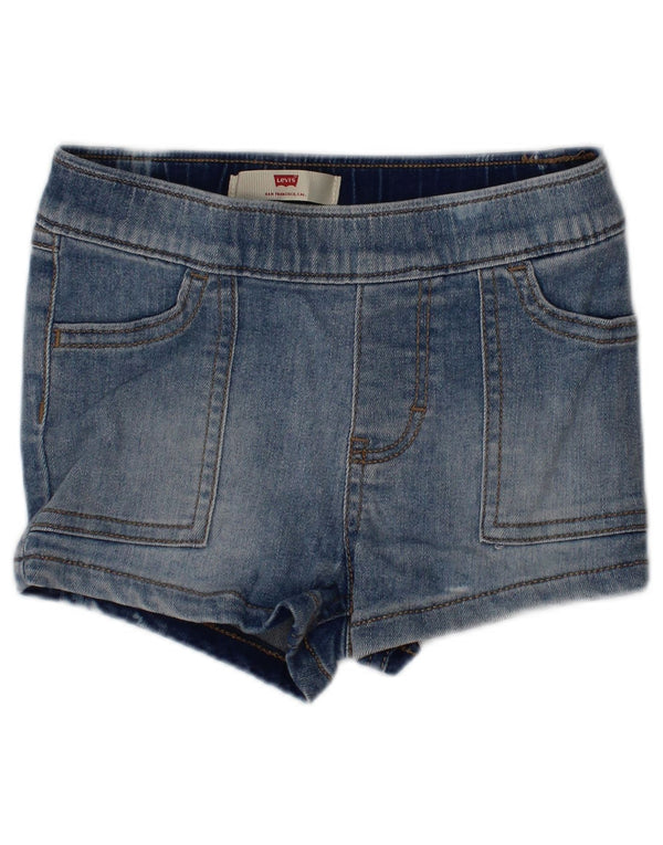 Levi's Shorts vaqueros para bebé niña 18-24 meses W20 Algodón azul