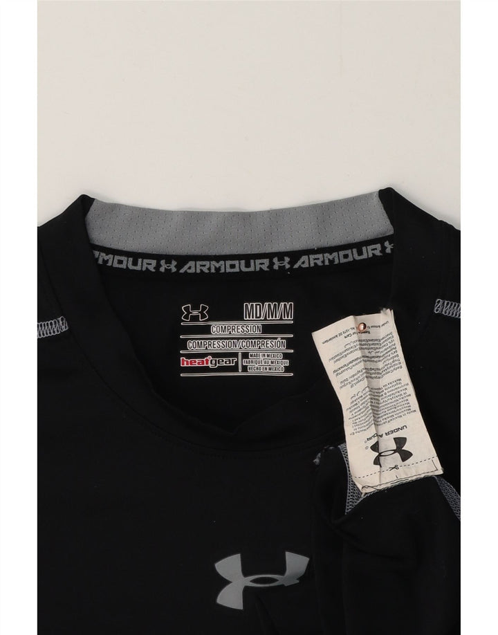 UNDER ARMOUR Camiseta sin mangas con gráfico Heat Gear para hombre Poliéster negro mediano
