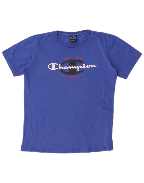 Champion Camiseta gráfica para niños 15-16 años 2XL Algodón azul