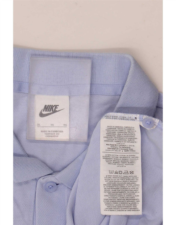 Polo Nike Hombre XL Algodón Azul
