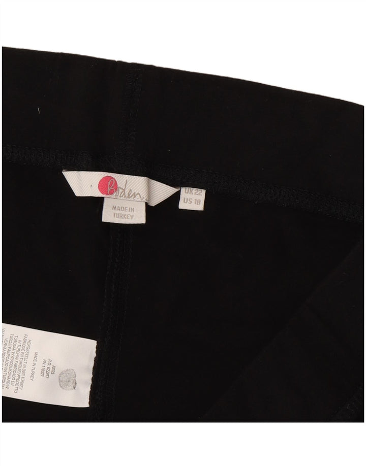 Marks & Spencer Leggings para mujer UK 22 3XL Viscosa negra