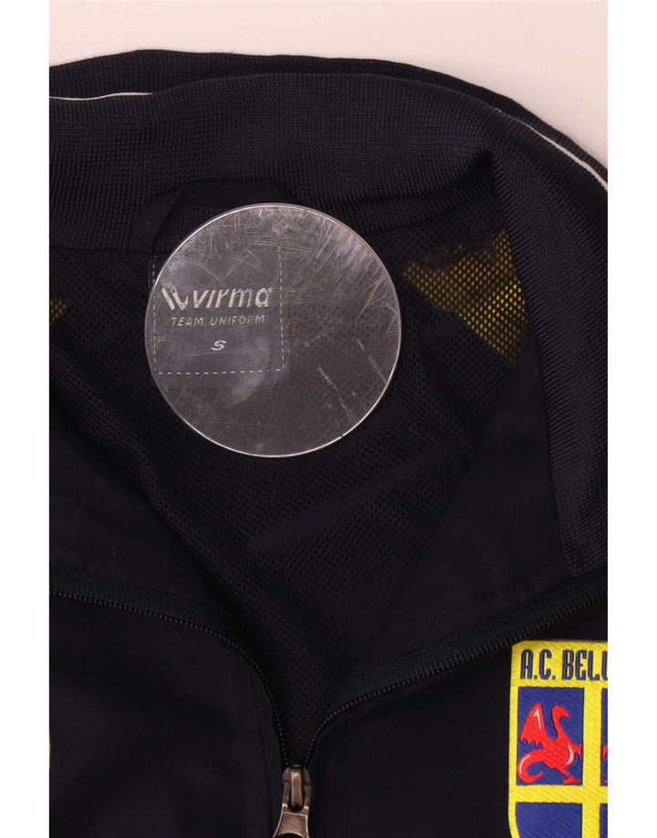 Virma Chaqueta superior de chándal para hombre Small Azul marino Colorblock Poliéster