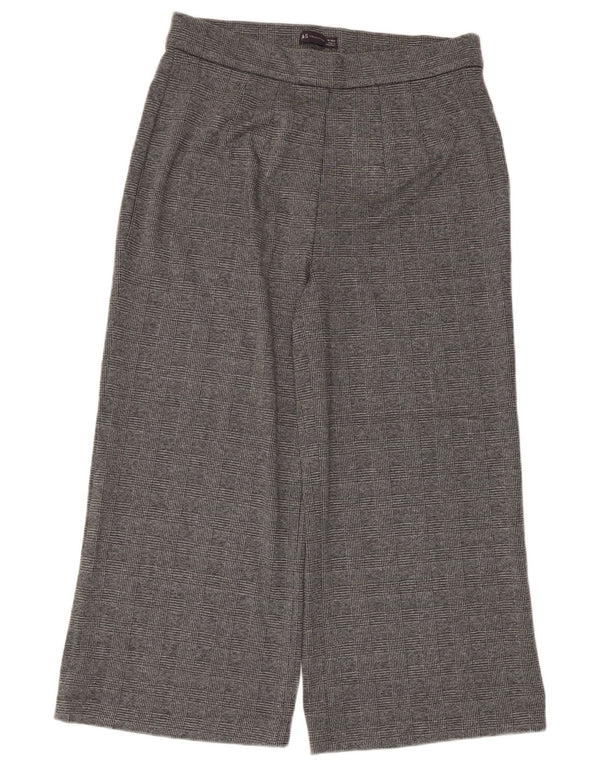 Marks & Spencer Pantalones cortos para mujer UK 40 Large W34 L24 Grey Check