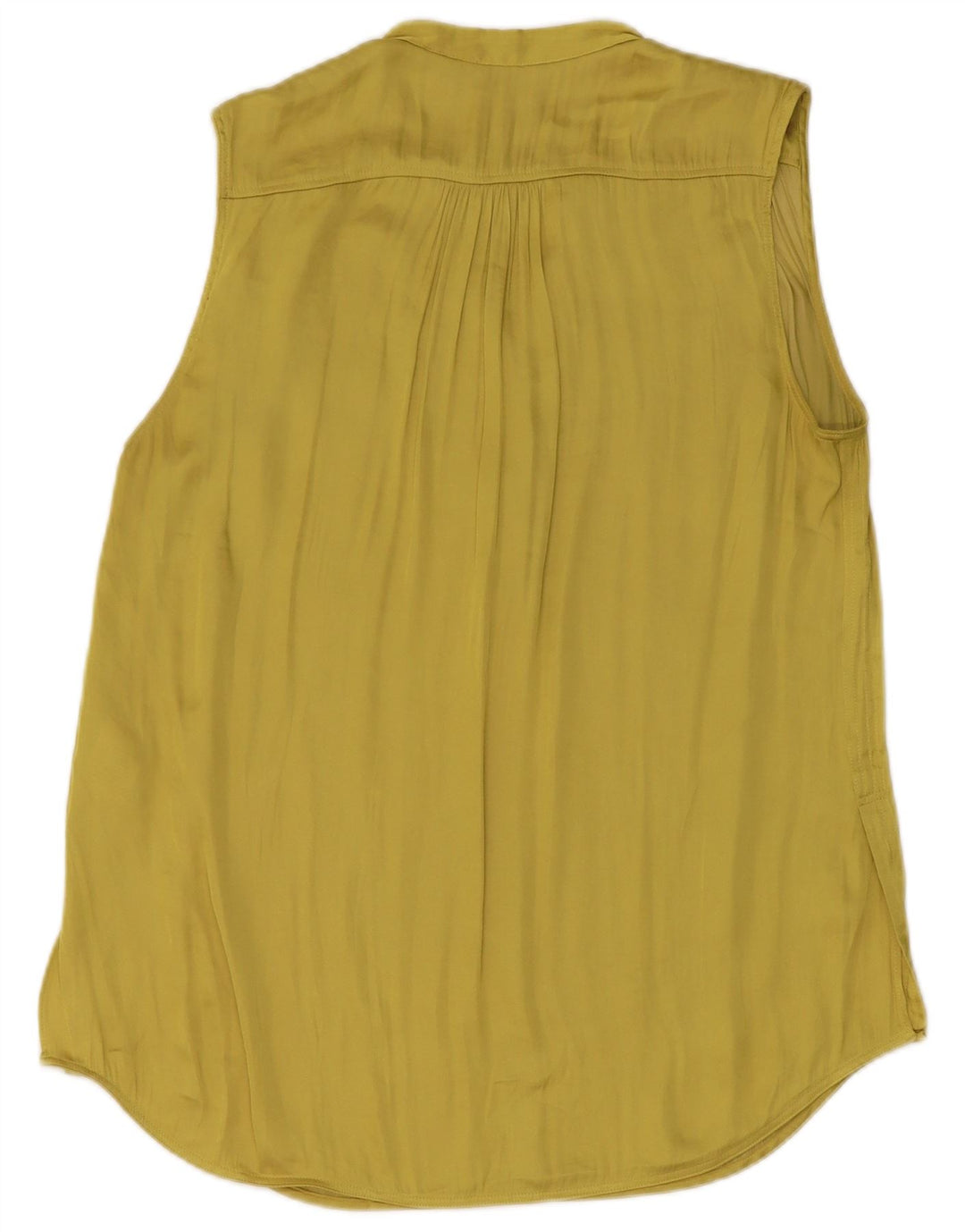 Jigsaw Top tipo túnica sin mangas para mujer Poliéster amarillo grande