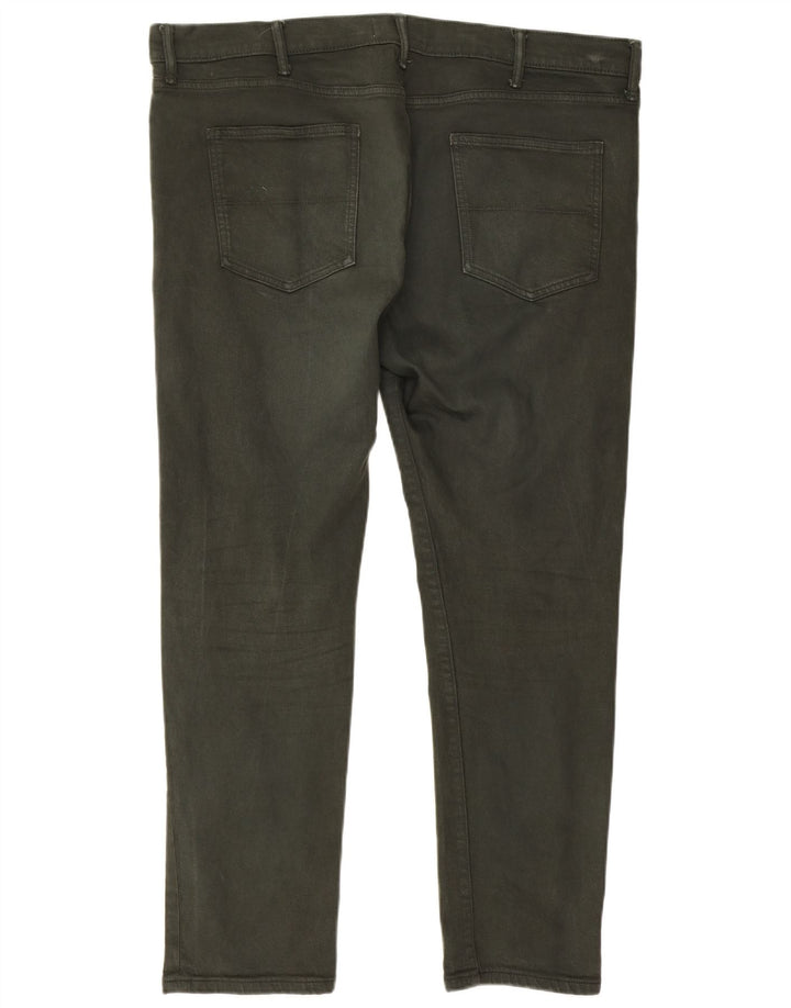 Marks & Spencer Vaqueros ajustados para hombre W42 L31 Algodón verde