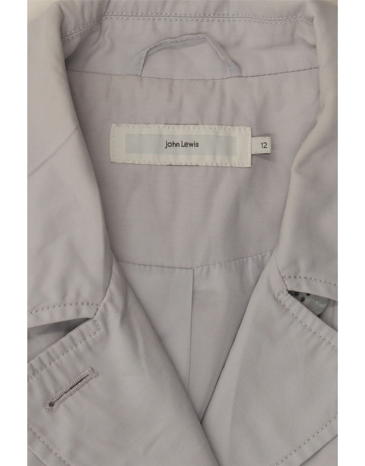 JOHN LEWIS Gabardina para mujer Reino Unido 42 Gris medio