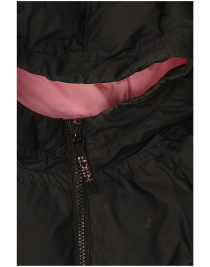 Nike Chaqueta acolchada con capucha Niñas 13-14 años XL Negro Poliéster