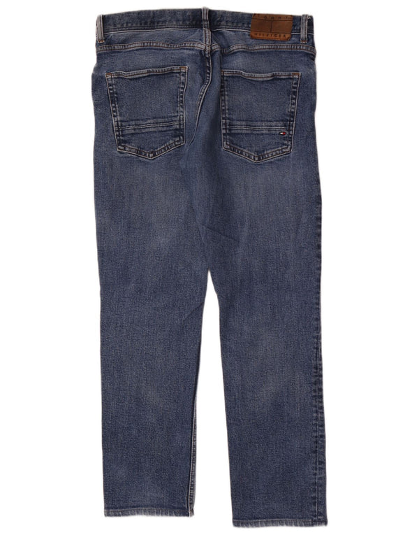 Tommy Hilfiger Vaqueros rectos Denton para hombre W32 L30 Algodón azul