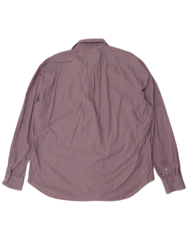 Harmont & Blaine Camisa para hombre 3XL Algodón a rayas rojas
