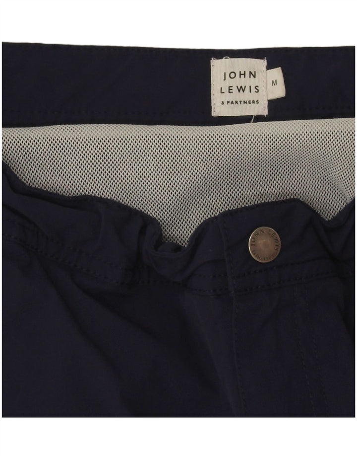 Bañador John Lewis Hombre Mediano Azul Marino Nylon