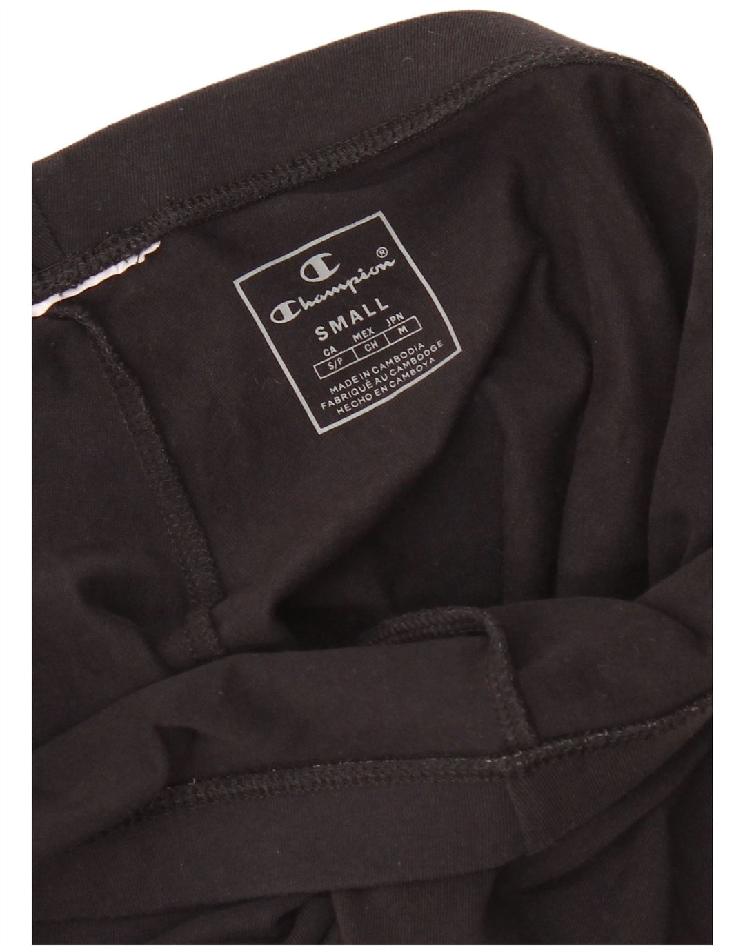 Champion Leggings Capri Gráficos para Mujer Reino Unido 10 Pequeño Negro
