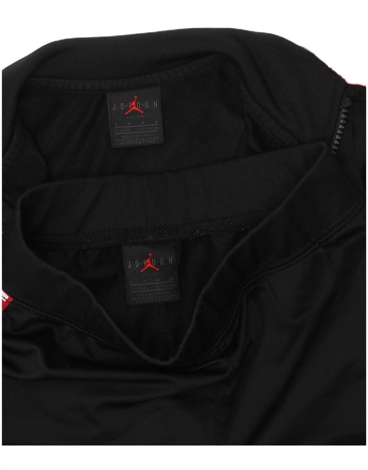 Jordan - Chándal completo con gráfico para niño (5-6 años), color negro, poliéster