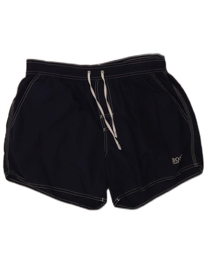 Bañador Hugo Boss Hombre | Bañador Medium Azul Marino Poliamida
