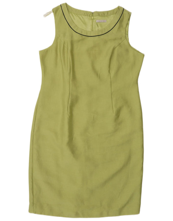 Jacques Vert Vestido tubo sin mangas para mujer UK 40 XL Poliéster verde