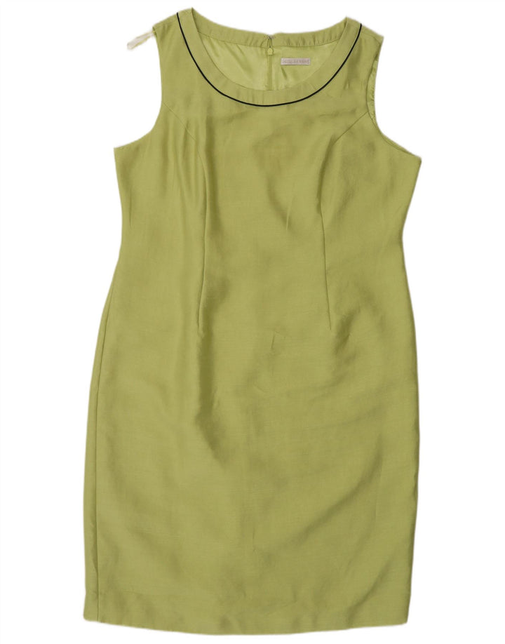 Jacques Vert Vestido tubo sin mangas para mujer UK 40 XL Poliéster verde