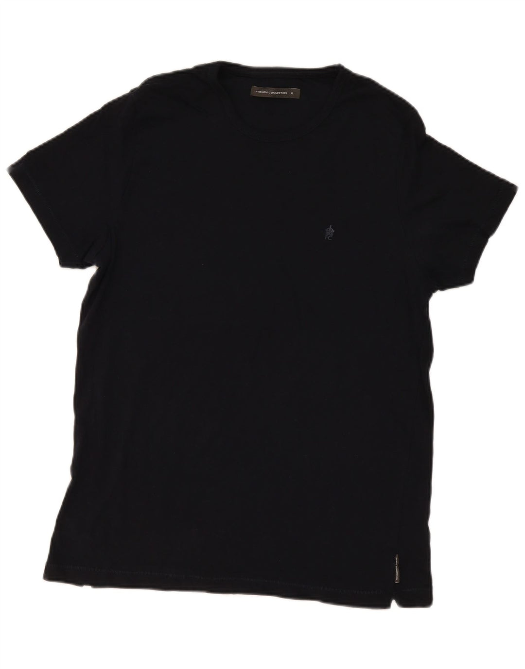 French Connection Camiseta Hombre Top XL Algodón Negro
