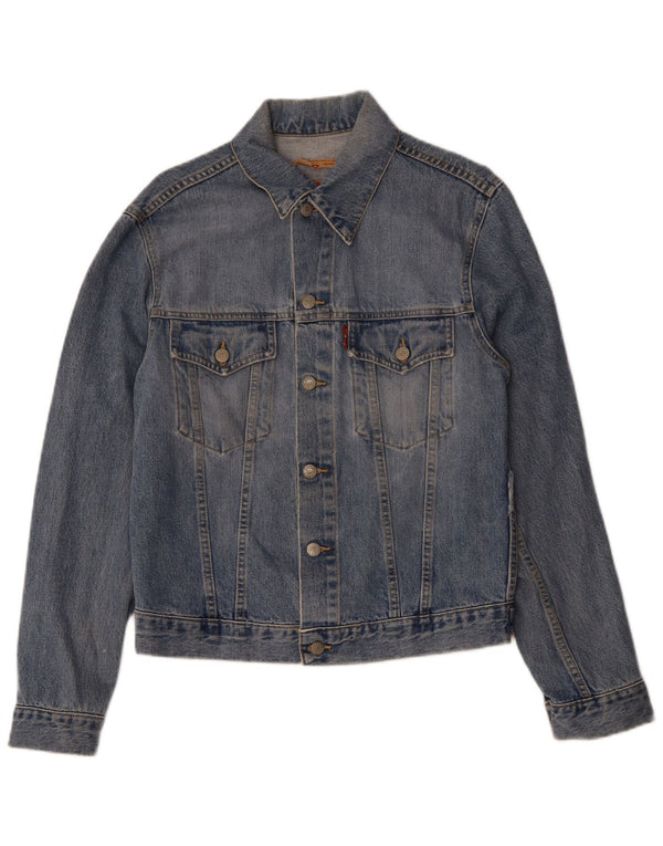 LEVI'S Chaqueta vaquera para hombre UK 38 Algodón azul medio