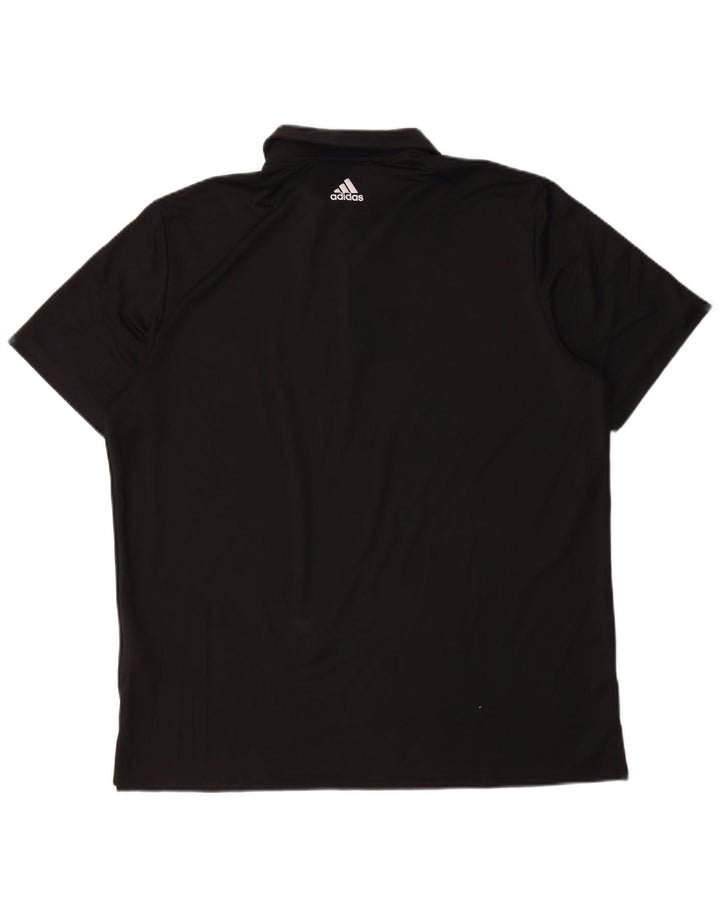 Polo Adidas Hombre XL Poliéster Negro