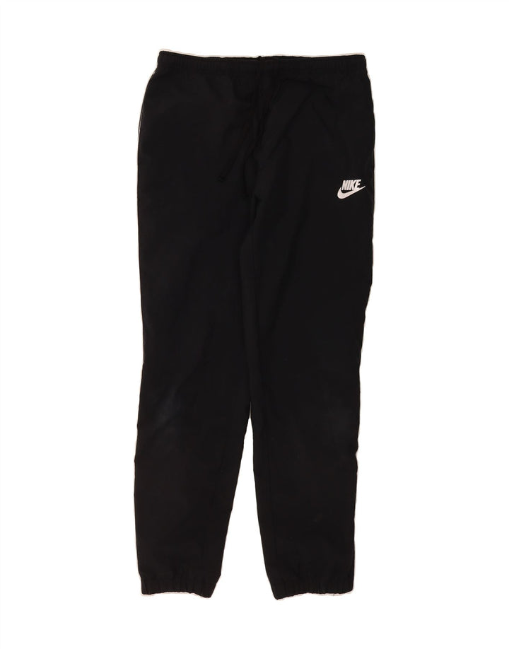 NIKE Mens Tracksuit Trousers Joggers Large  Black Polyester Vintage Nike and Second-Hand Nike from Messina Hembry 