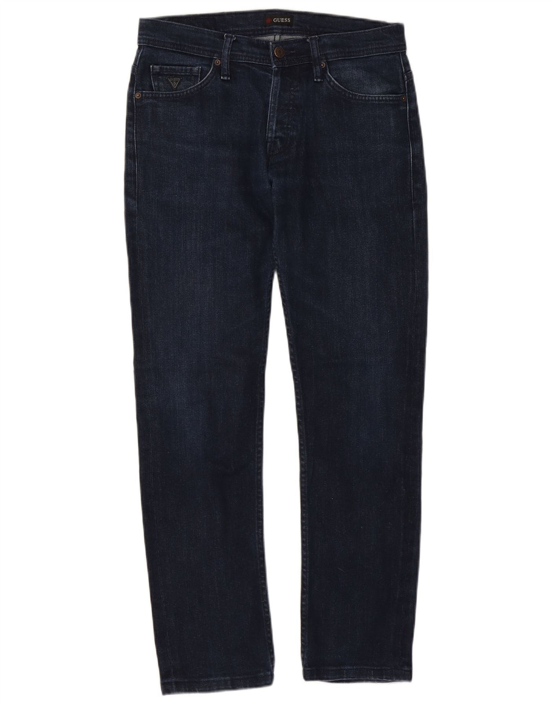 GUESS Vaqueros ajustados para hombre W29 L28 Algodón azul marino