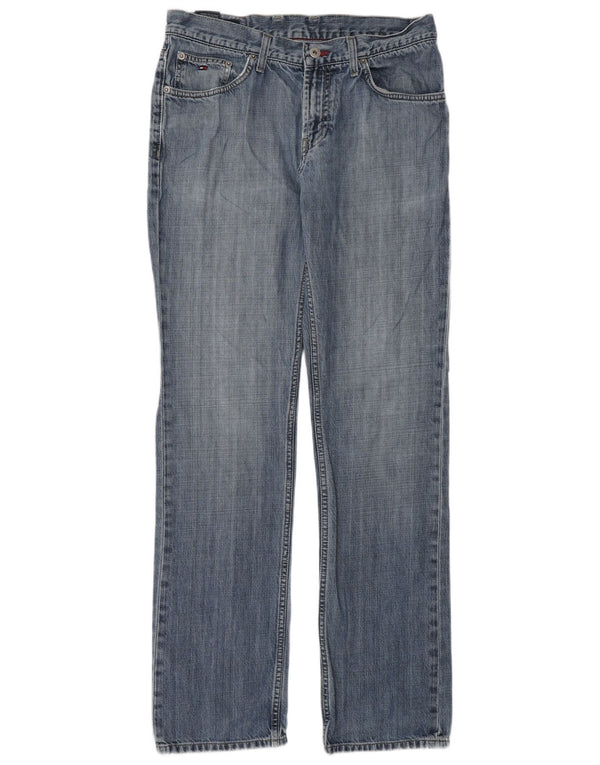 Tommy Hilfiger Vaqueros rectos para hombre W32 L34 Algodón azul