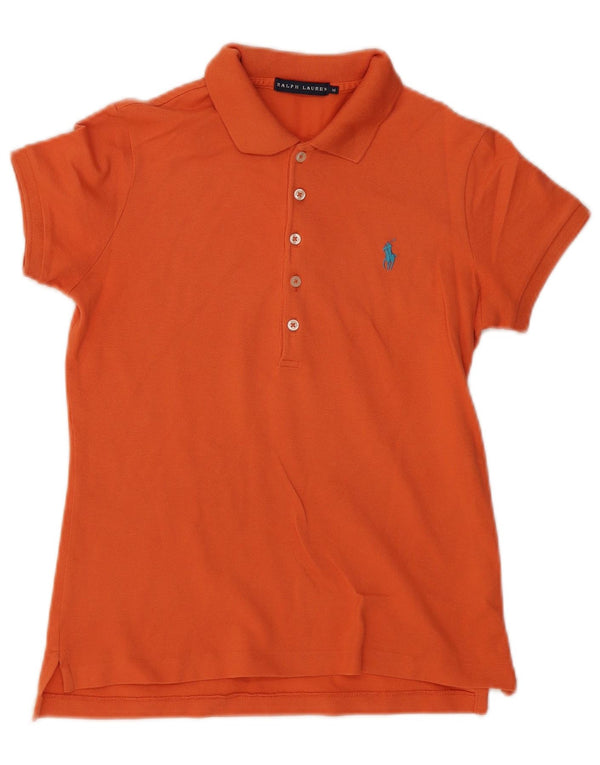 Ralph Lauren - Polo para mujer (talla 40), color naranja mediano