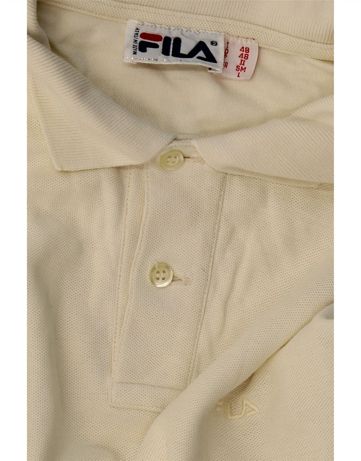 FILA Polo para hombre IT 48 Beige medio