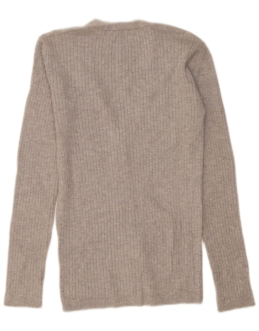 Zara Mujer Cárdigan Suéter UK 44 Grande Gris