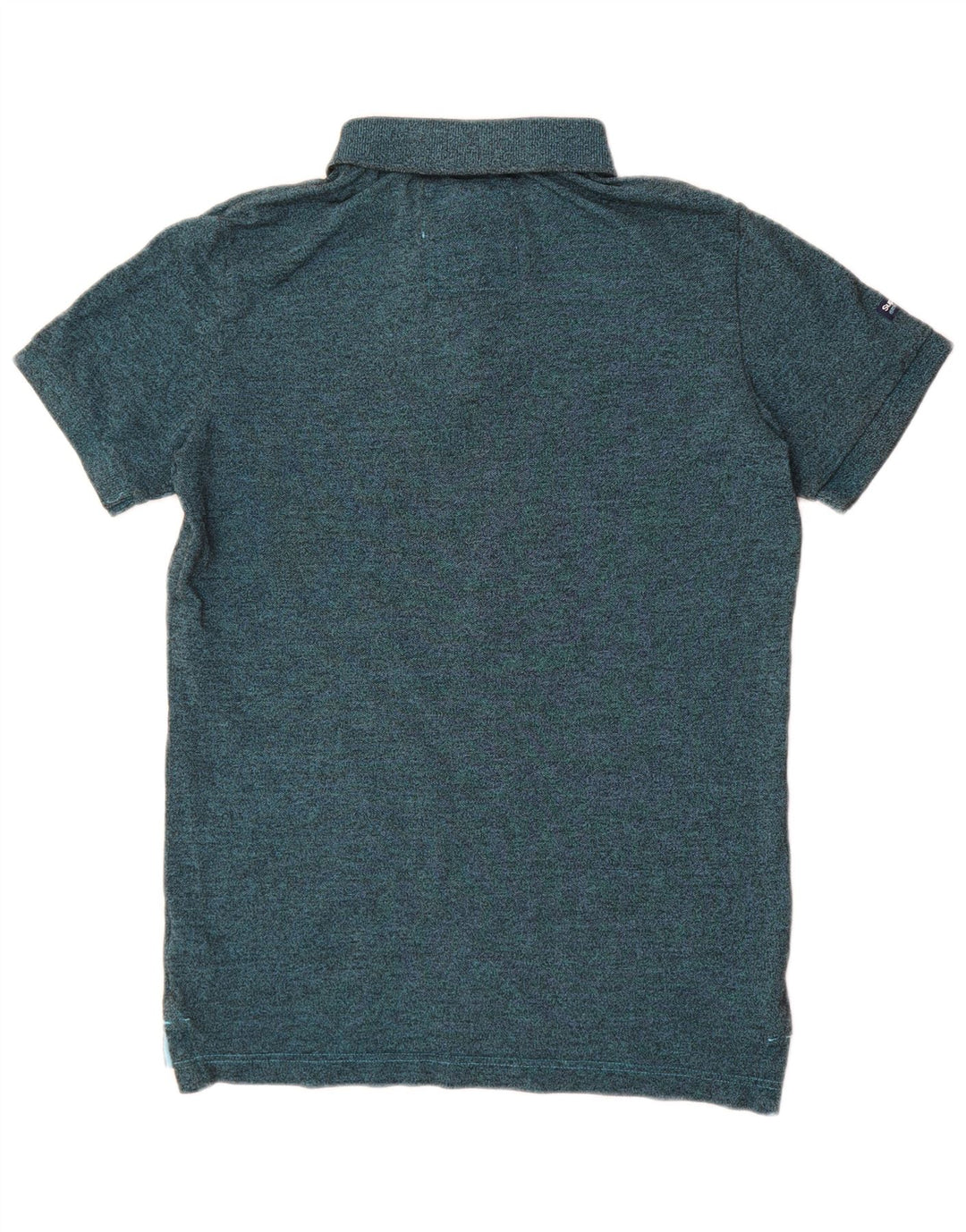 Polo Superdry De Poliéster Moteado Verde Medio Para Hombre