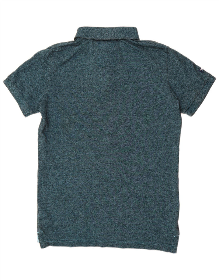 Polo Superdry De Poliéster Moteado Verde Medio Para Hombre