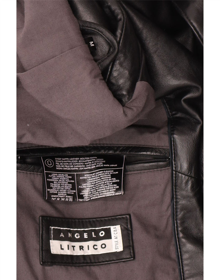 Angelo Litrico Chaqueta tipo blazer de 3 botones para hombre UK 38 Medium Black