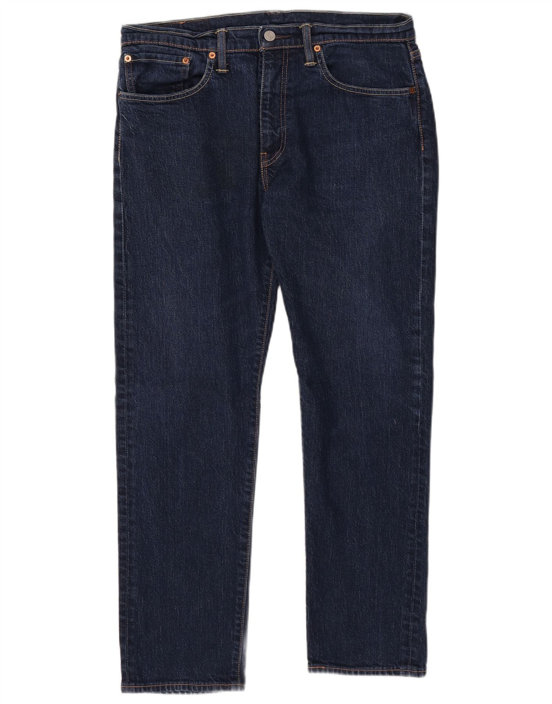 LEVI'S Vaqueros cónicos 502 para hombre W34 L30 Algodón azul marino