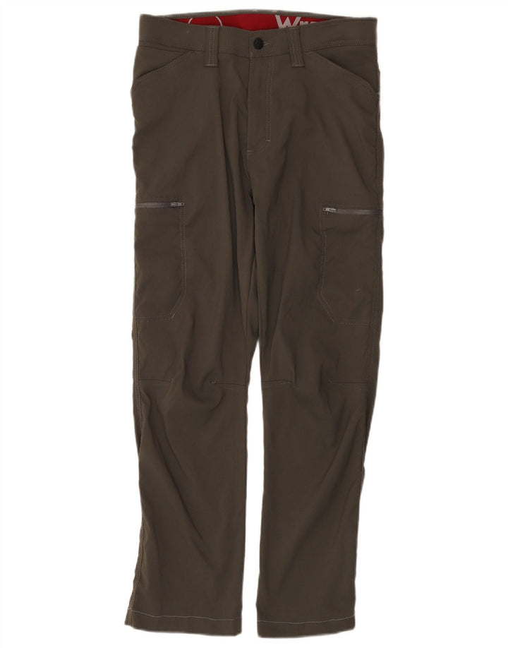 Pantalón Cargo Recto Para Hombre Wrangler W30 L30 Nylon Gris