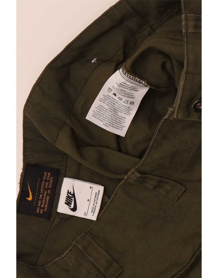 Pantalones cortos tipo cargo Nike para hombre W32 Algodón caqui mediano