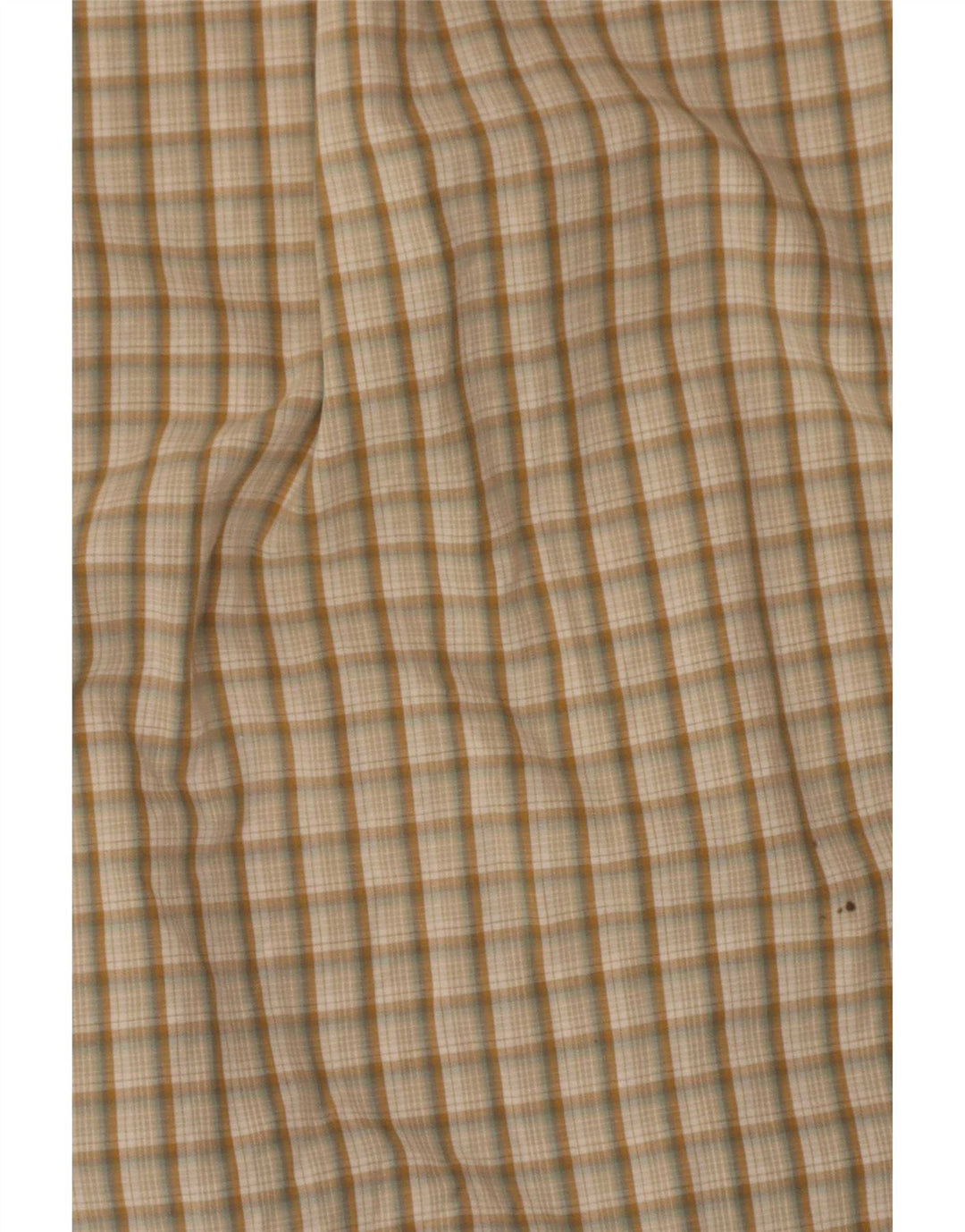 Camisa Wrangler para hombre con cuadros beige grandes