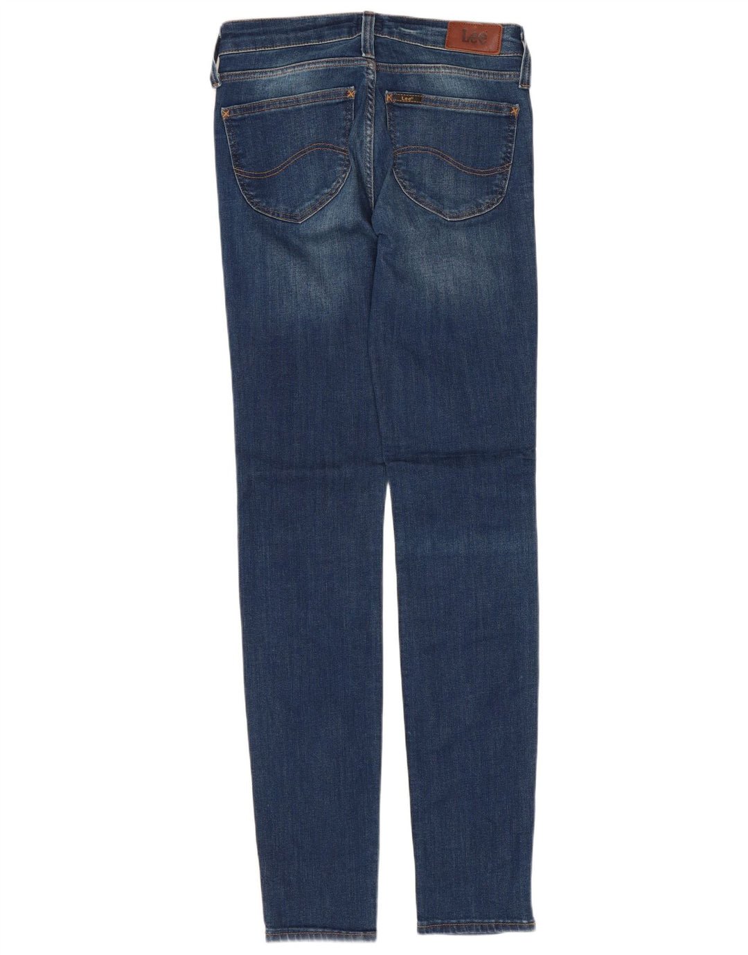 Vaqueros Ajustados Lee Mujer W26 L30 Azul