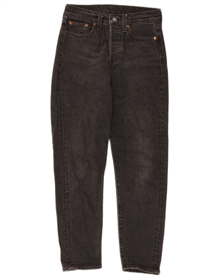 Vaqueros Levi's Mujer Tapered W26 L27 Algodón Negro